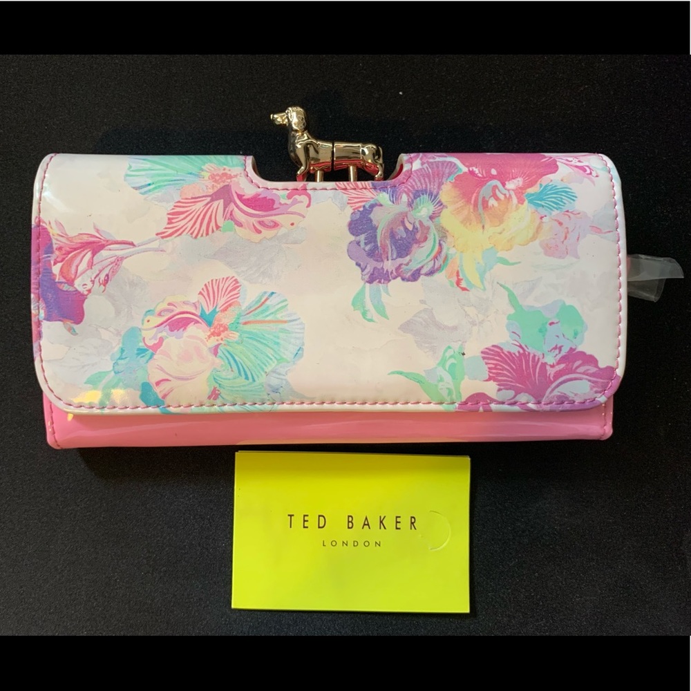 Ted Baker Treasured Orchid Print Matinee Wallet